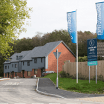 View of Codi’s Woodland Grove housing development in Gowerton.
