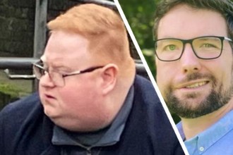 Composite image showing Daniel Wyke on the left and victim Aaron Jones on the right.