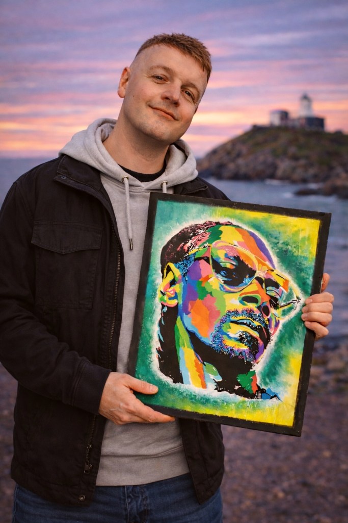 FROM SWANSEA TO SNOOP: Local artist uses ‘Six Degrees’ theory to deliver portrait to global rap icon