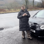 Nic Fearn The Diva Supreme TikTok Neath Keep Wales Tidy Drive Your Litter Home campaign Wales roadside
