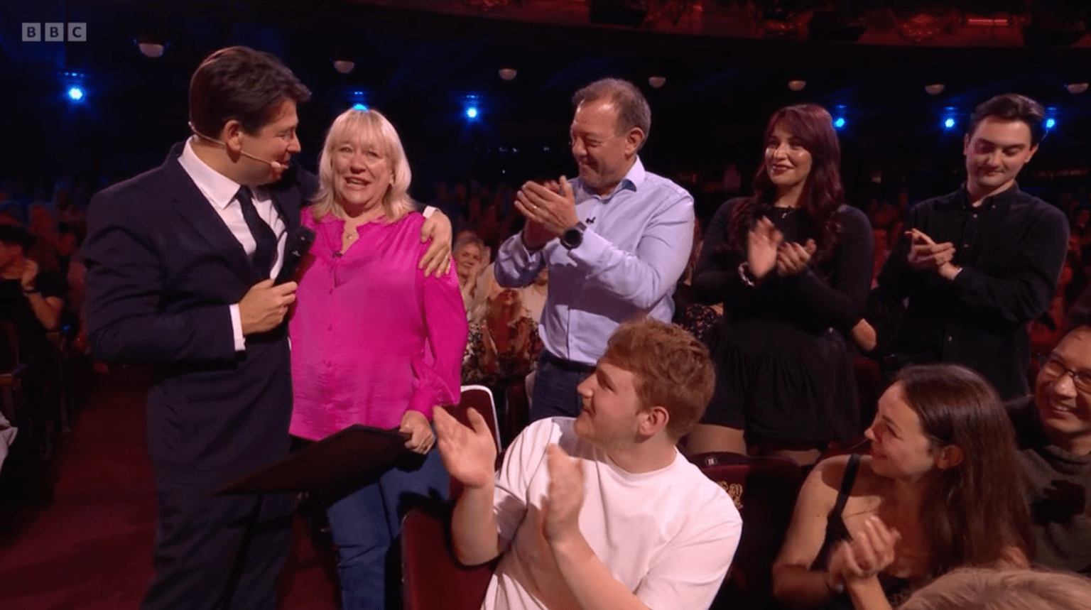 Amanda Grey Swansea Michael McIntyre Big Show family EastEnders prank BBC surprise