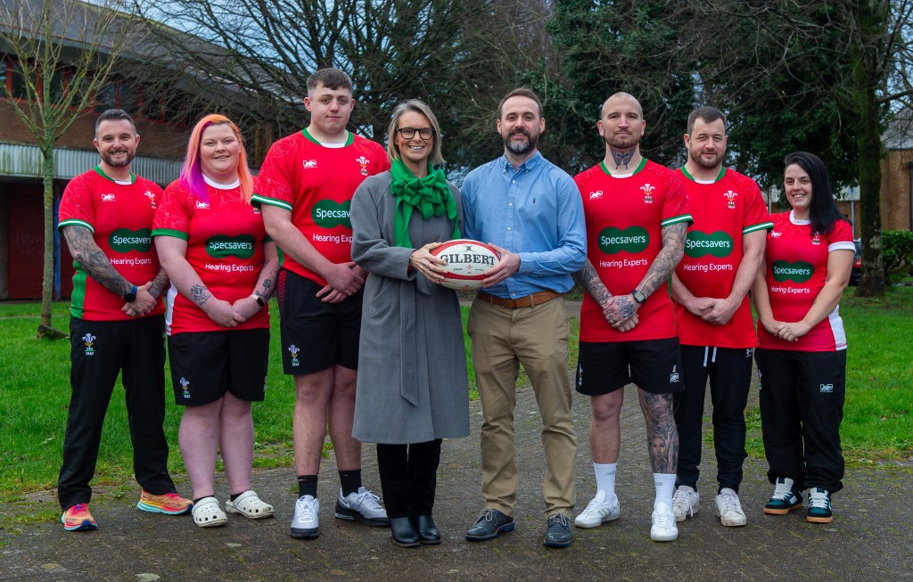 Sian-Elin Melbourne Wales Deaf Rugby chair Kyle James Specsavers audiologist world champions Tokyo 2026 sponsorship