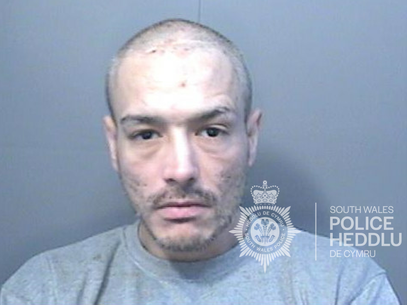 Custody image of Darren Steel, jailed for murdering his brother in Clase.