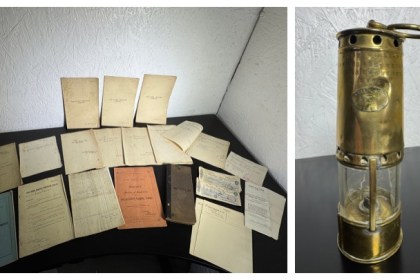 A remarkable collection of original letters, ledgers and cheques from Lonlas Colliery Company is up for auction