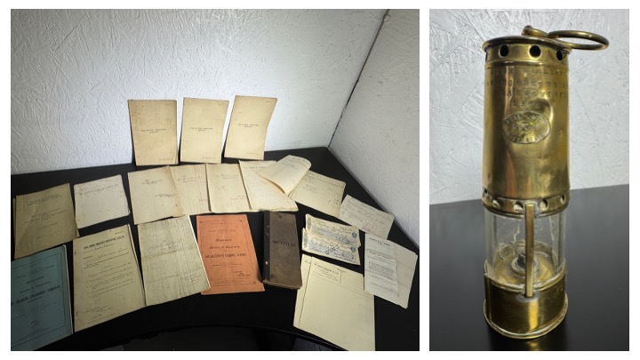 A remarkable collection of original letters, ledgers and cheques from Lonlas Colliery Company is up for auction