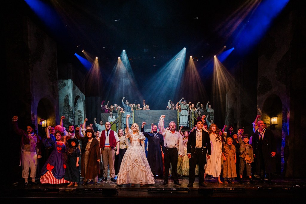 The cast of Les Miserables in 2025