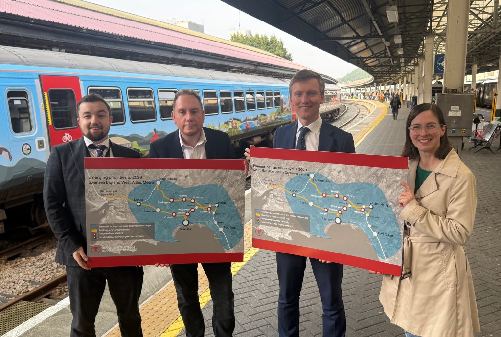 Transport leaders present detailed plans for new stations and improved rail links under the Swansea Bay Metro proposals