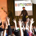 Actors from Theatr na nÓg's 'Hot Poets' production