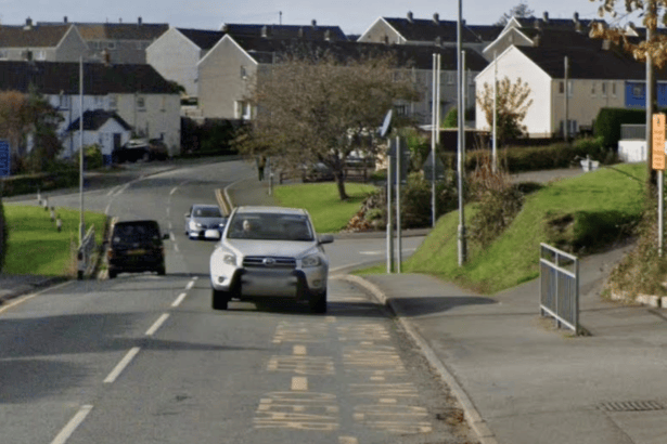 Scarrowscant Lane, near to Furzy Park in Haverfordwest