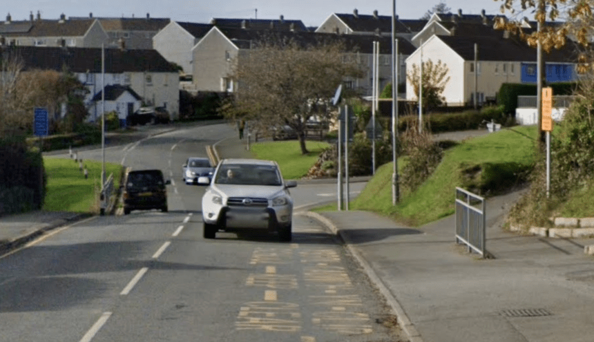 Scarrowscant Lane, near to Furzy Park in Haverfordwest