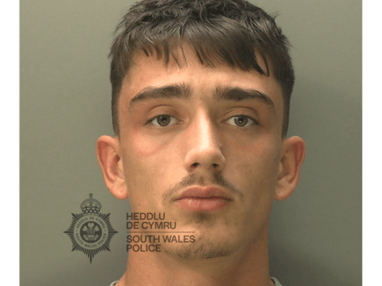 A mugshot of a young man, Connor Wing, with short dark hair and a light grey t-shirt, looking directly at the camera.
