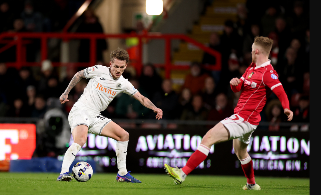 Wrexham defeat dents Swans play-off  push