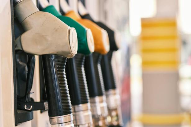 photo of gas pumps