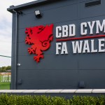 Football Association of Wales new building extension at the Vale Resort, Pontyclun