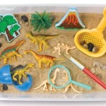 A dinosaur dig kit similar to the ones that have been recalled by Smyths Toys