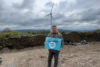 Screenshot of a social media post by Reform UK Wales leader Dan Thomas announcing darts world champion Gerwyn Price's support for the party ahead of the Senedd election