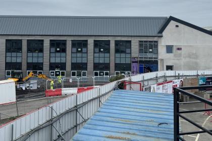 Progress is being made on Gower College Swansea's £20m Gorseinon campus redevelopment
