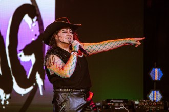 Swansea drag star, Wayne King