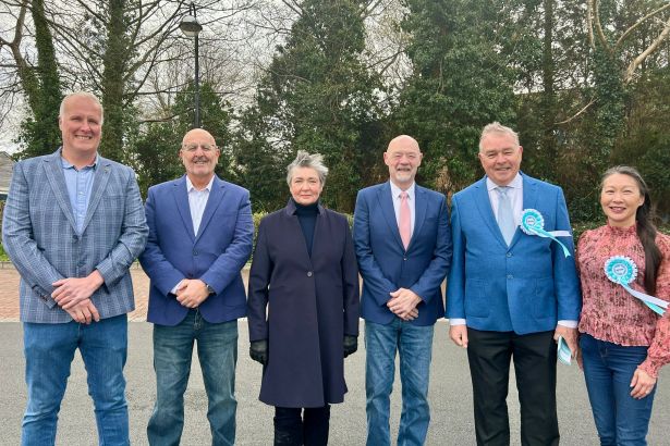 Reform UK's Carmarthenshire candidates, led by Kidwelly councillor, Gareth Beer