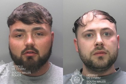 Jac Cadman and Jamie Cook (Image: South Wales Police)