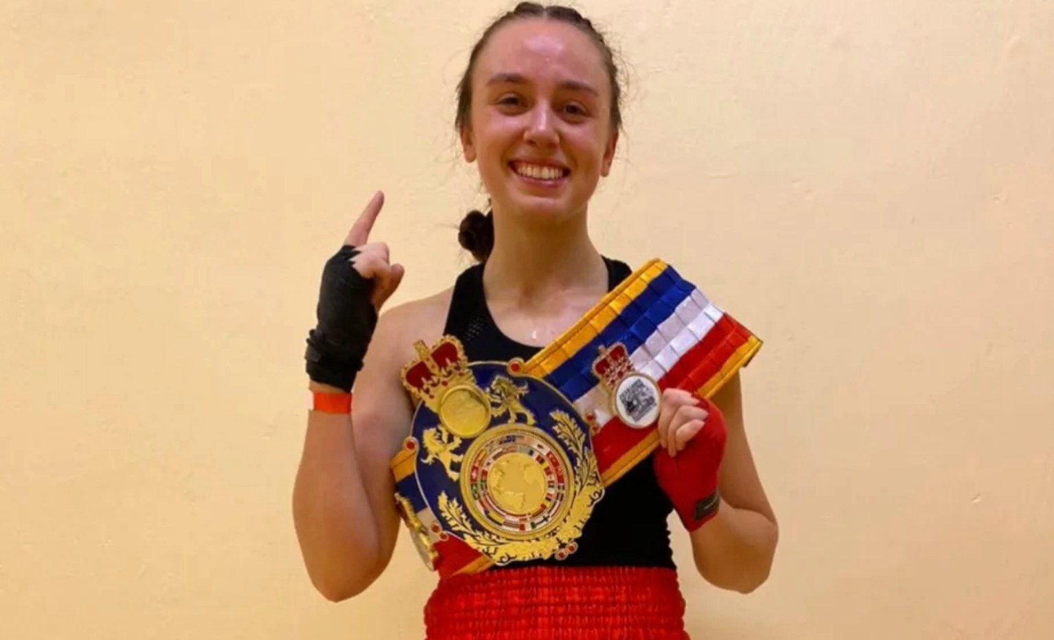 Kickboxing champion, Dr Tennessee Randall from Llanelli