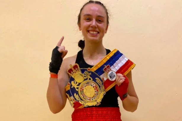 Kickboxing champion, Dr Tennessee Randall from Llanelli