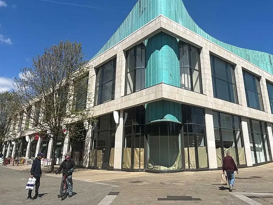 The former Zara store at Castle Quays on Princess Way is being prepared for a new tenant