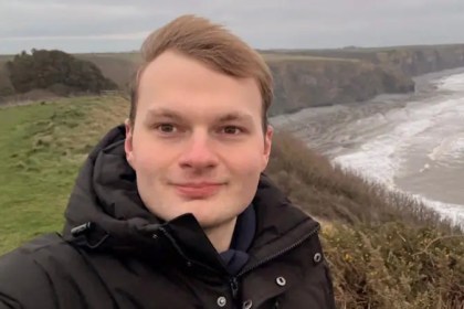 Owen Clatworthy, who has quit Reform UK less than a year after being elected to Bridgend County Borough Council