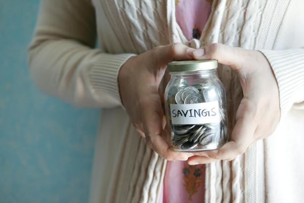 person holding a jar