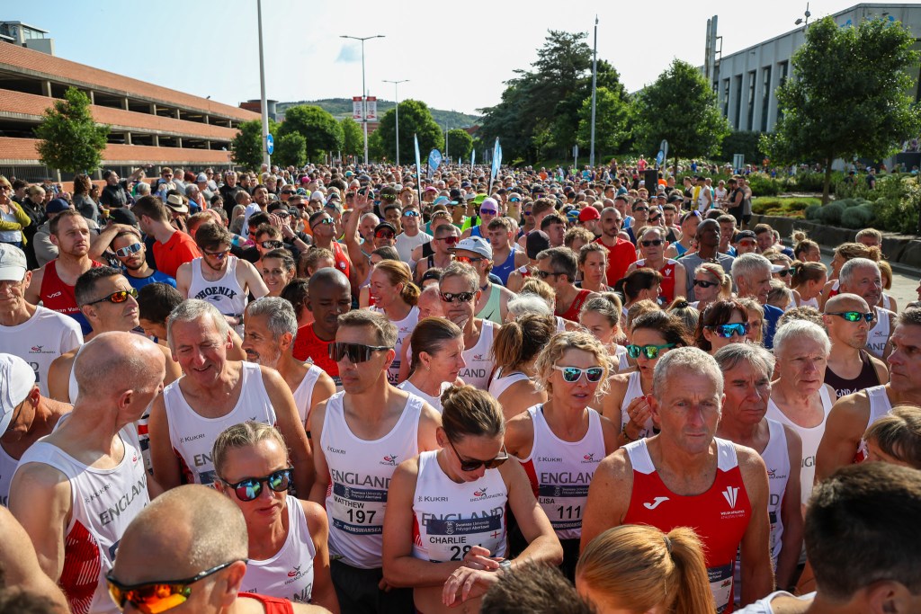 Runners at a previous Mizuno Swansea Half Marathon. (Image: Front Runner Events)
