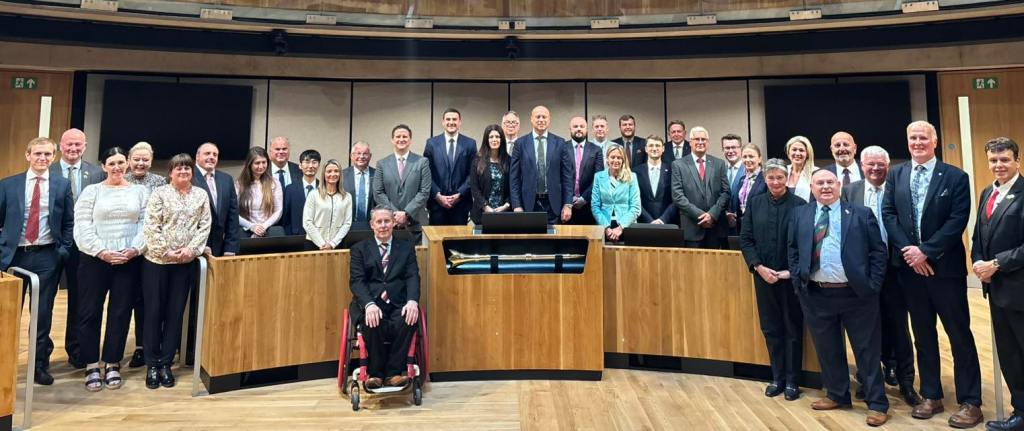The 34 Reform UK Senedd Members (Image: Reform UK)