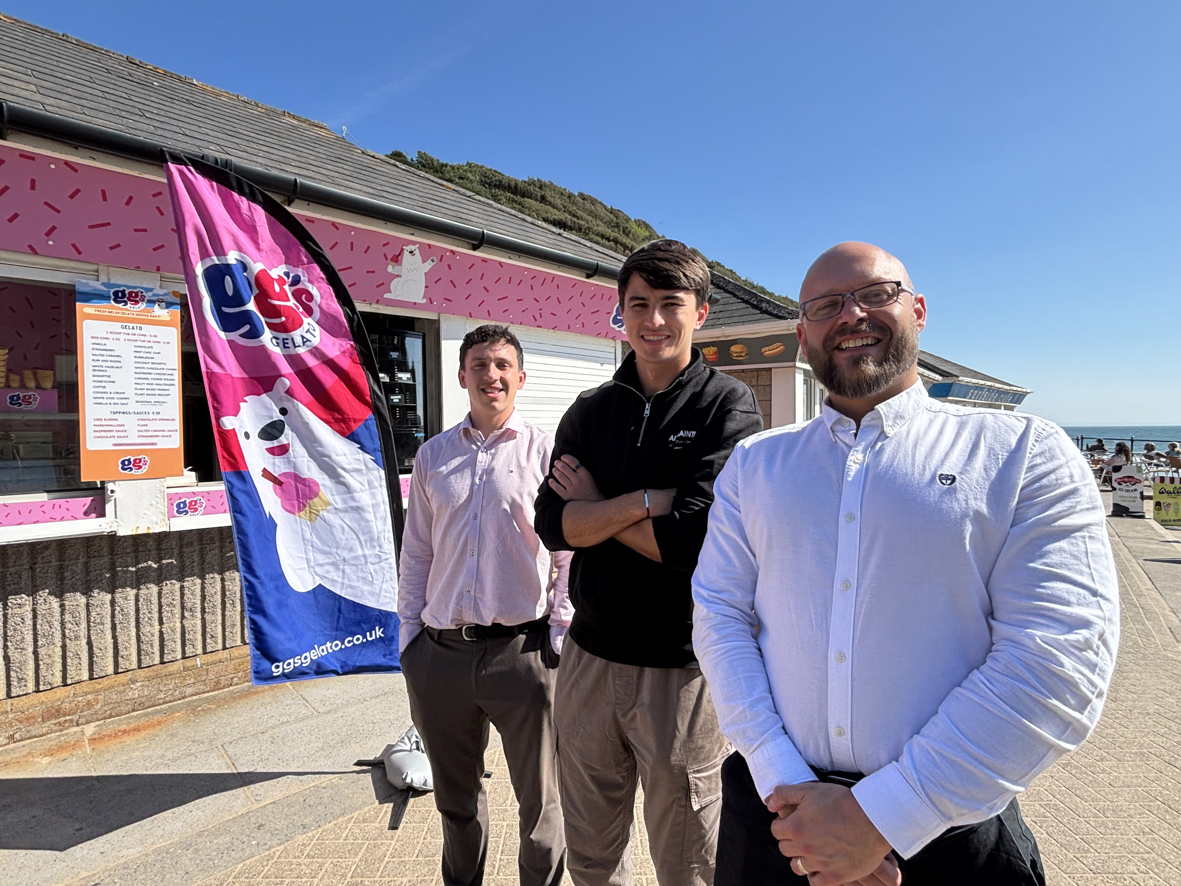 GOWER: Penclawdd gelato brand GG’s takes over iconic Caswell Bay kiosk in first step of expansion