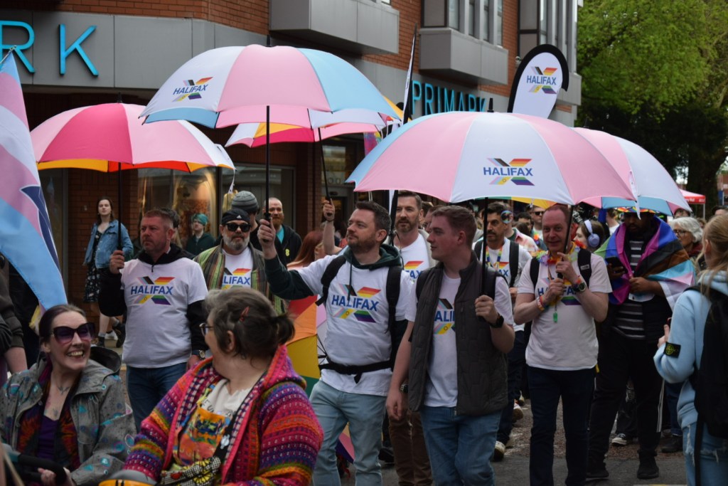 Staff from the city's Halifax branch took part in the parade