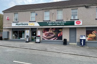 Morrisons Daily convenience store in Trimsaran, Carmarthenshire