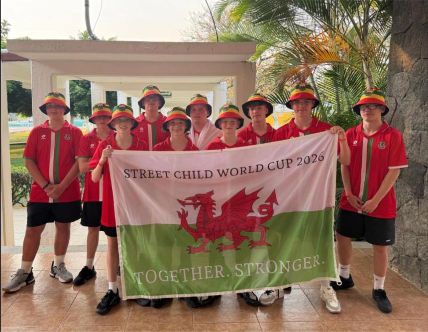 Young people from Swansea City Foundation's Premier League Kicks sessions in Llanelli and Blaenymaes represented Wales at the Street Child World Cup in Mexico City.