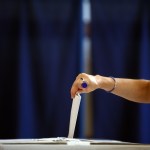 Casting a vote (Image: Senedd Cymru)
