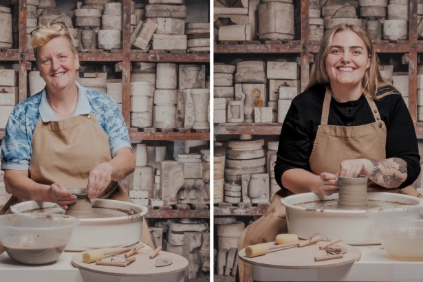 Kaz and Angharad from The Great Pottery Throw Down 2026 will officially open the Swansea Pottery Collective on Saturday 23 May, noon to 3pm.