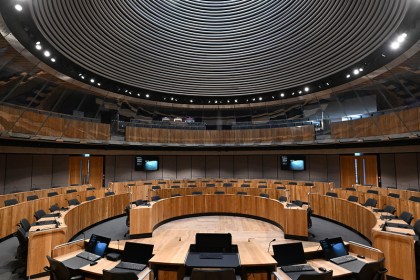The Senedd Siambr (Image: Senedd Cymru)