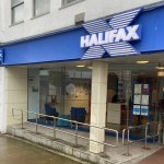 Halifax Bank on Union Street in Swansea