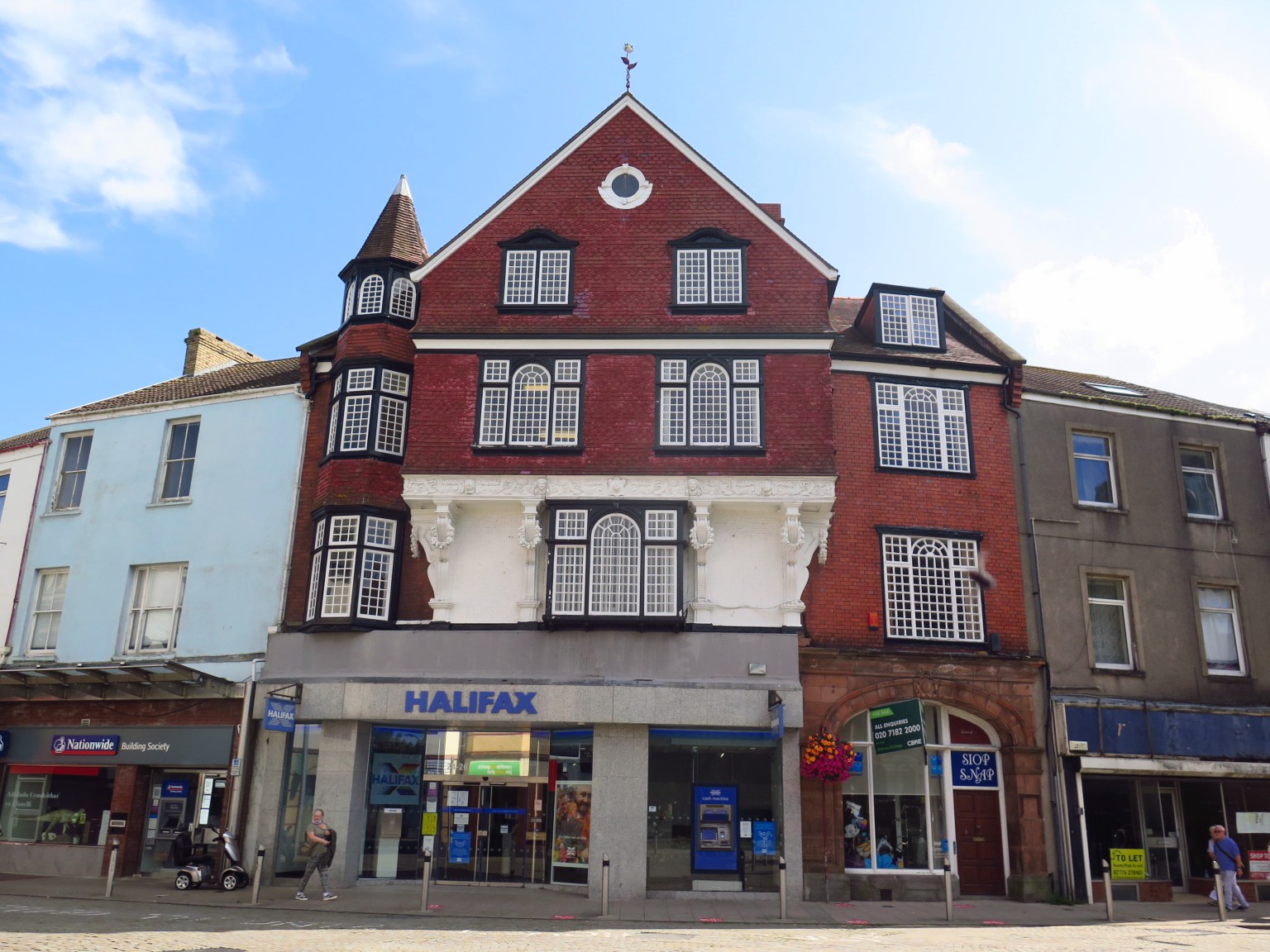 Halifax Bank in Llanelli