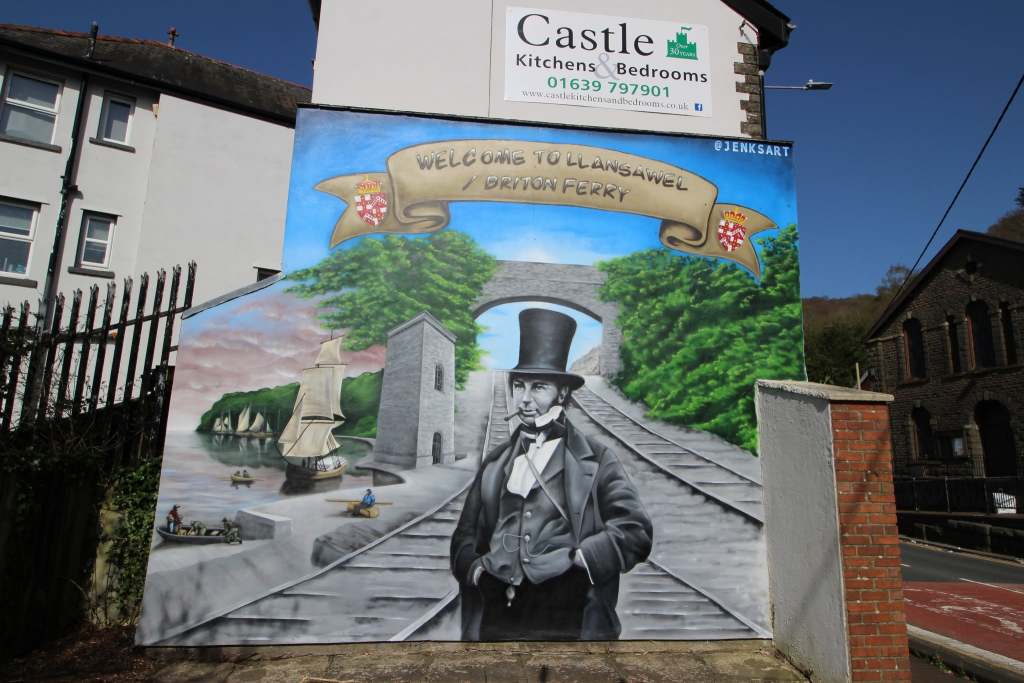 BRITON FERRY MURAL: Building owner breaks silence as councillor urges calm