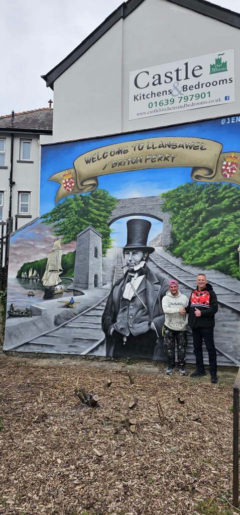 BRITON FERRY: Town’s much-loved Brunel mural to be whitewashed within weeks after ownership dispute
