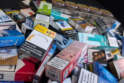 Illicit cigarettes discovered by PML