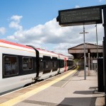 A transport for Wales train carriage