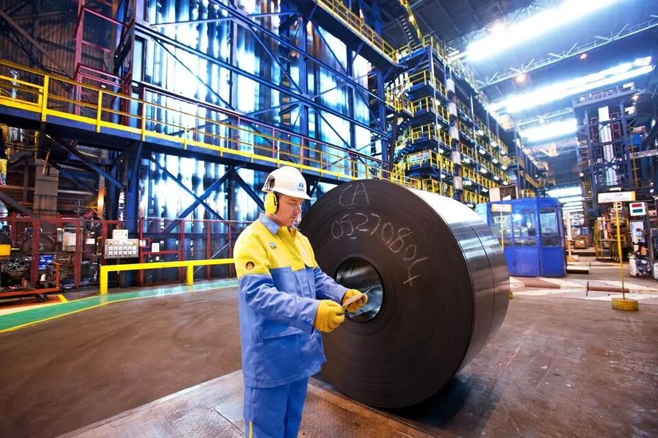 Trostre Steelworks makes rolled steel packaging - including all of the baked bean cans for food manufacturer Heinz according to Tata Steel.