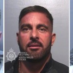 Police custody photographs of three men: Matthew Holloway, Ashley Harris and Joshua Sawyer.