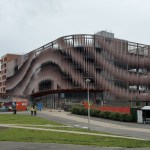 The Copr Bay North multi-storey car park, due to open next month after a four-year wait. (Image: Swansea Bay News)