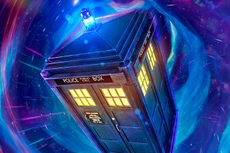 Doctor Who's famous police box TARDIS