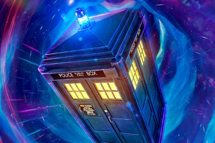 Doctor Who's famous police box TARDIS