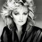 Gaynor Sullivan MBE, better known as Bonnie Tyler, in her 1980's heyday